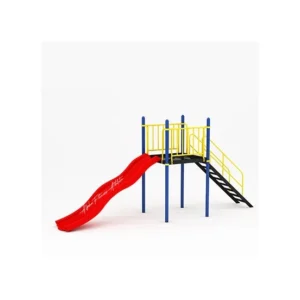 Wavy Slide Outdoor Play Structure for Schools & Parks