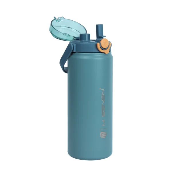 M7 Stainless Steel Water Bottle 1200ml – Thermos Flask, Leakproof, Double Wall Insulation - Image 4