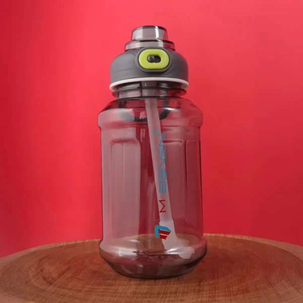 1000ml Water Bottle – Transparent, BPA-Free, Leak-Proof & Reusable | Perfect for Gym, Sports, School & Travel - Image 5