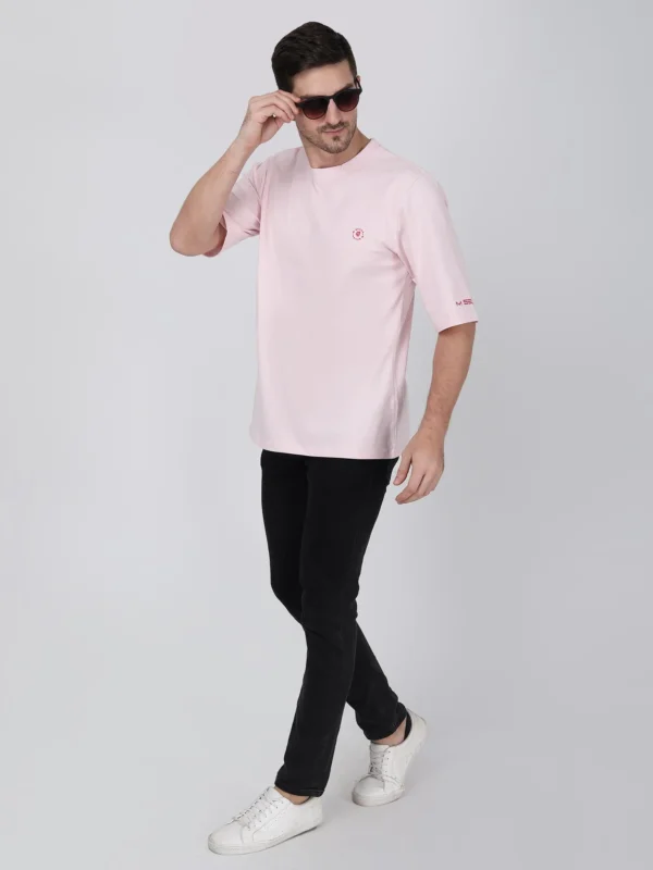 Men’s Trendy Oversize T-shirt (Cotton) - Image 3