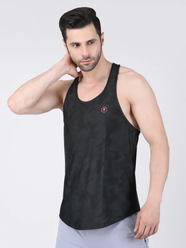 Men’s Active Stringer Vests - Image 2