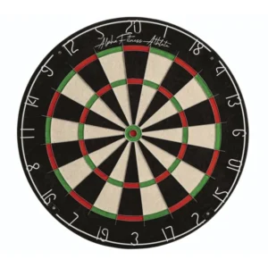 Edge Bristle Dartboard – Professional Sisal Board with Razor Thin Spider & Ultra-Slim Bullseye for Precision Play - EBD-001