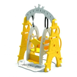Castle-Themed Kids Swing for 2–5 Years