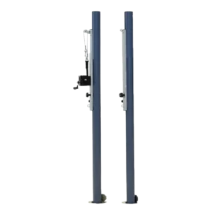 Outdoor Volleyball Pole with Net Setup