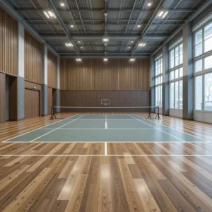 Badminton Court Vinyl Flooring
