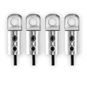 Solid and Heavy Gym Wire Lock Set with Bolts and L Key