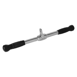 Straight LAT Bar | Triceps Press Down Bar with Rubber Hand grips