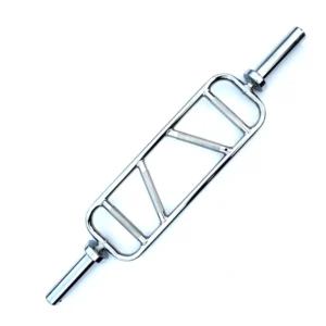 Olympic Box Barbell Rod Heavy Weight Lifting Training for Gym Fitness Workout (30 mm Internal Dia & 50mm Outer Dia) with Two Springs Collar