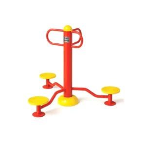 Stair Cum Stepper (Triple Station) – ARE-009 | Group Flexibility Equipment