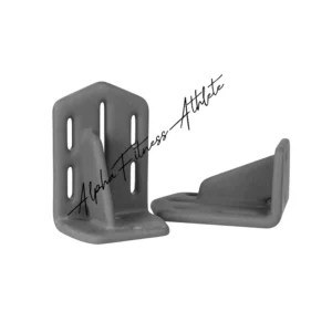 Heavy Duty Slotted L Mounting Bracket – Adjustable Support Bracket for Gym Frames