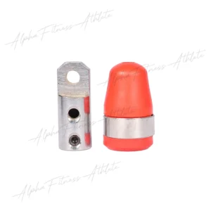 Gym machine Cable Lock Attachment Set with Rubber End Cap Bumper