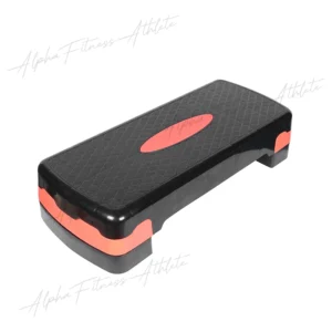 Heavy Duty Adjustable Aerobic Step Platform with Anti-Slip Surface and Anti-Vibration Base