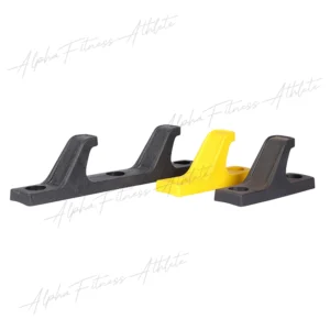 Wall Mounted Barbell Storage Rack Bracket, Heavy Duty Gym Bar Holder, Single and Double Hook Options