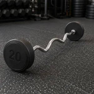 Fix EZ Barbell in Iron, Rubber Coating, and TPR Coating