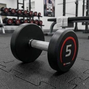 ARC Dumbbell Rubber (32mm Straight Grip)