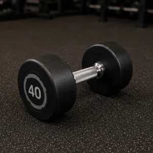 Round Commercial-Grade Rubberurethane Bouncer Dumbbell