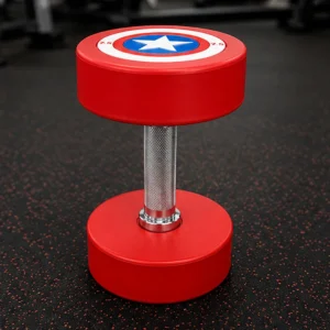 Captain America Dumbbell TPR (32mm Straight Grip)