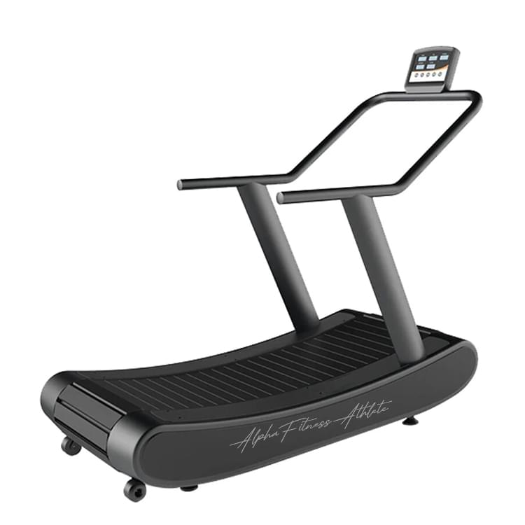 Curved Manual Running Treadmill for Home Gym – Self-Powered Trainer – ICTD-003